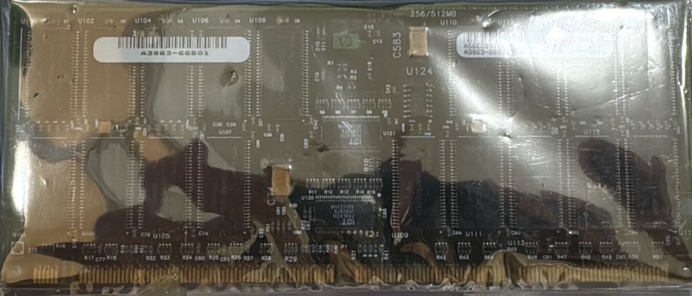 Memory A3863-66501 SD RAM 256/512 GB P/N A3863-66501